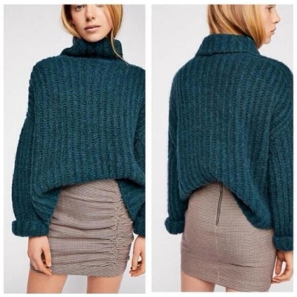 Free People Dresses & Skirts - Free People Houndstooth‎ Skirt summer minimalist Brown Size 0 Neutral Soft